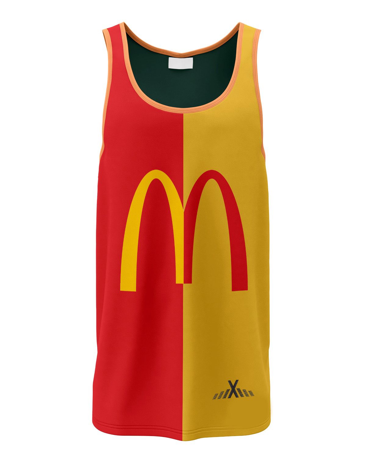 Shop Custom Polyester Tank Top T-Shirt - For Men