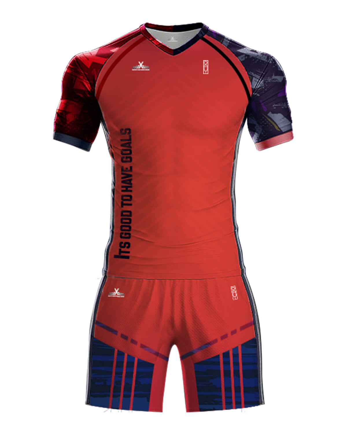 Custom Soccer Uniform (Jersery + Shorts) - For Men