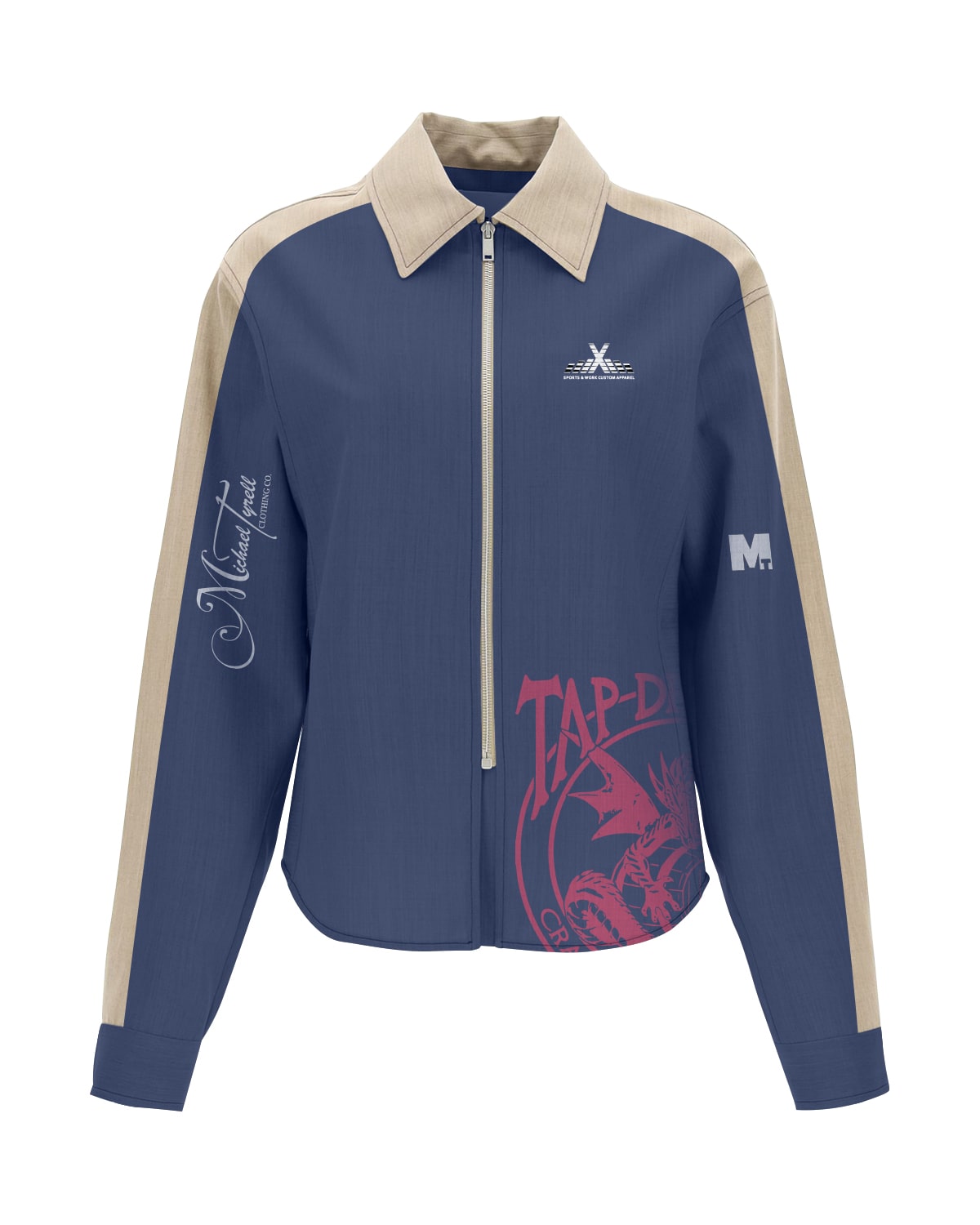 Custom Darts Full-Zip Shirt - For Women