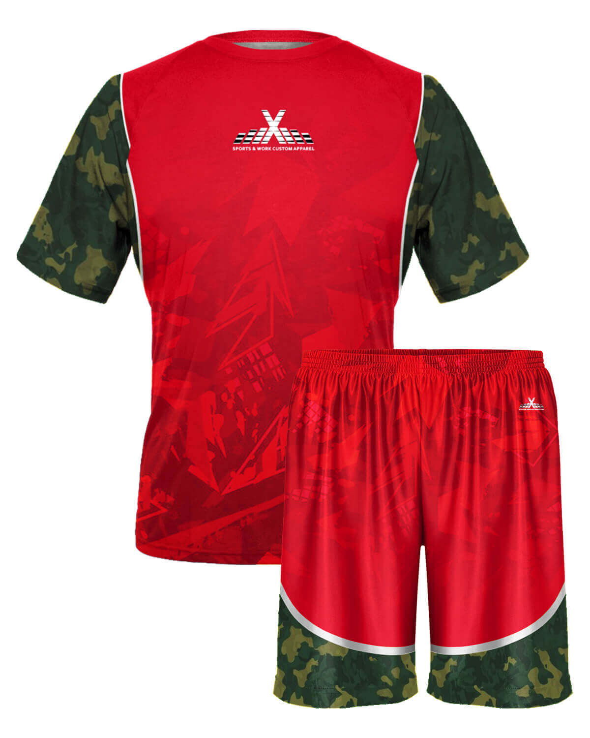 Custom Tennis Team Uniform Set 2 ( Jersey  + Short) - For Men