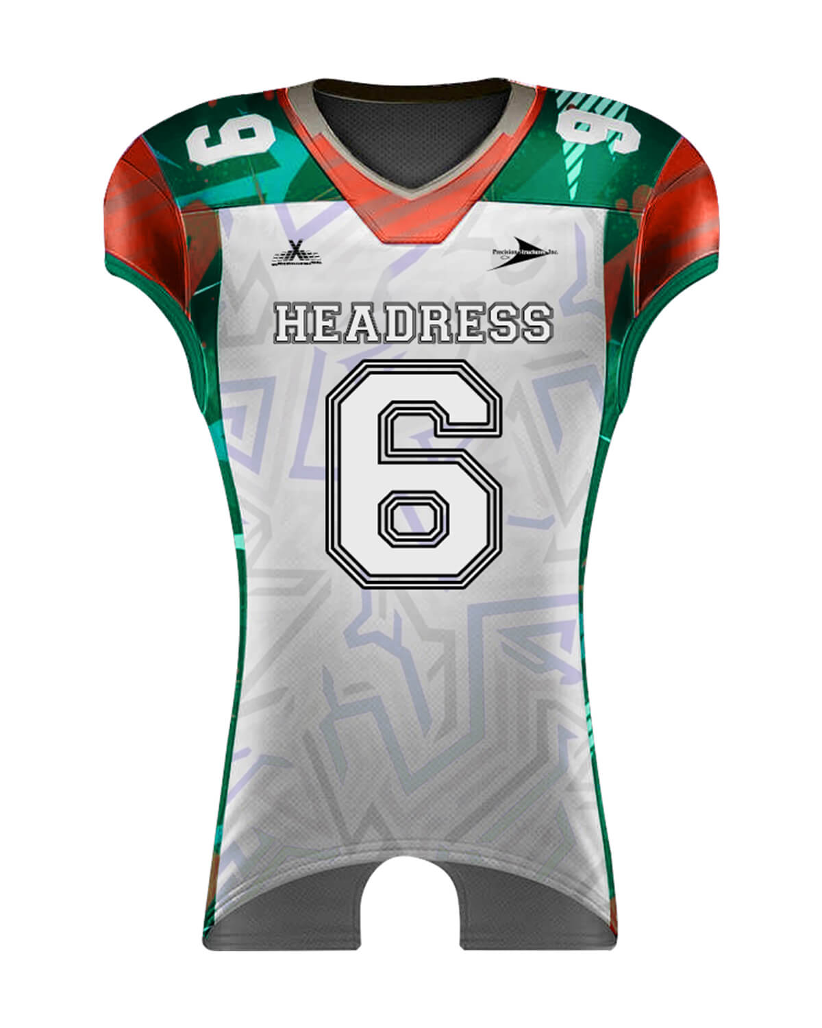 Custom 6 Panel Football Jersey - For Women