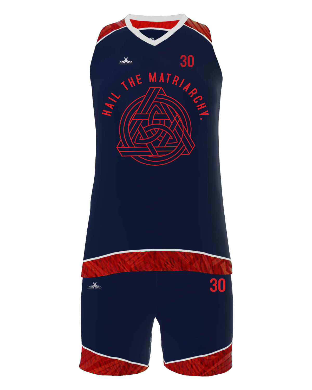 Custom Lacrosse Uniform (Jersey + Short) - For Women