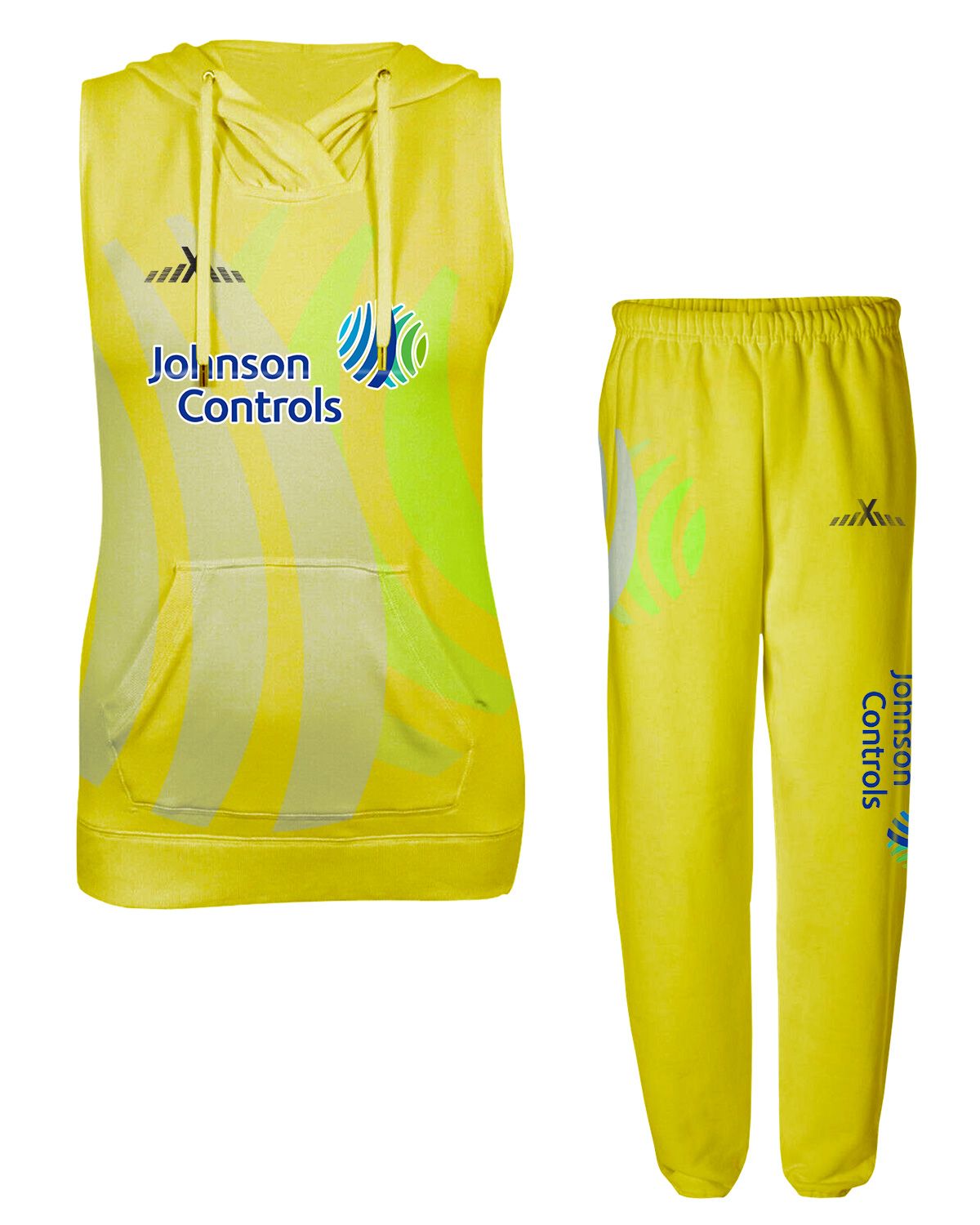 Custom Sleeveless Hooded Sweatsuit - For Women